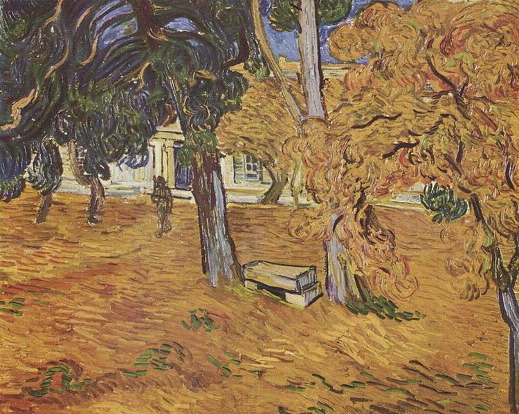 Vincent Van Gogh Park des Spitals Spain oil painting art
